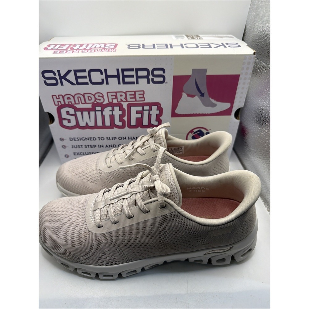 Skechers Women's Tan Hands Free Swift Fit Tan Slip On Shoes Size 8.5